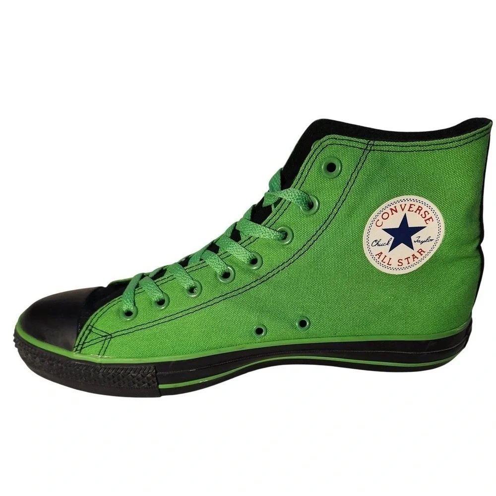 Converse Chuck Taylor All Star Shoes Mens Size 10.5 Green Day Kerplunk High Tops - Picture 1 of 8